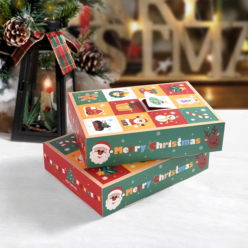 Event Party Box - 2/4pcs Creative Christmas Gift Boxes 12Grid