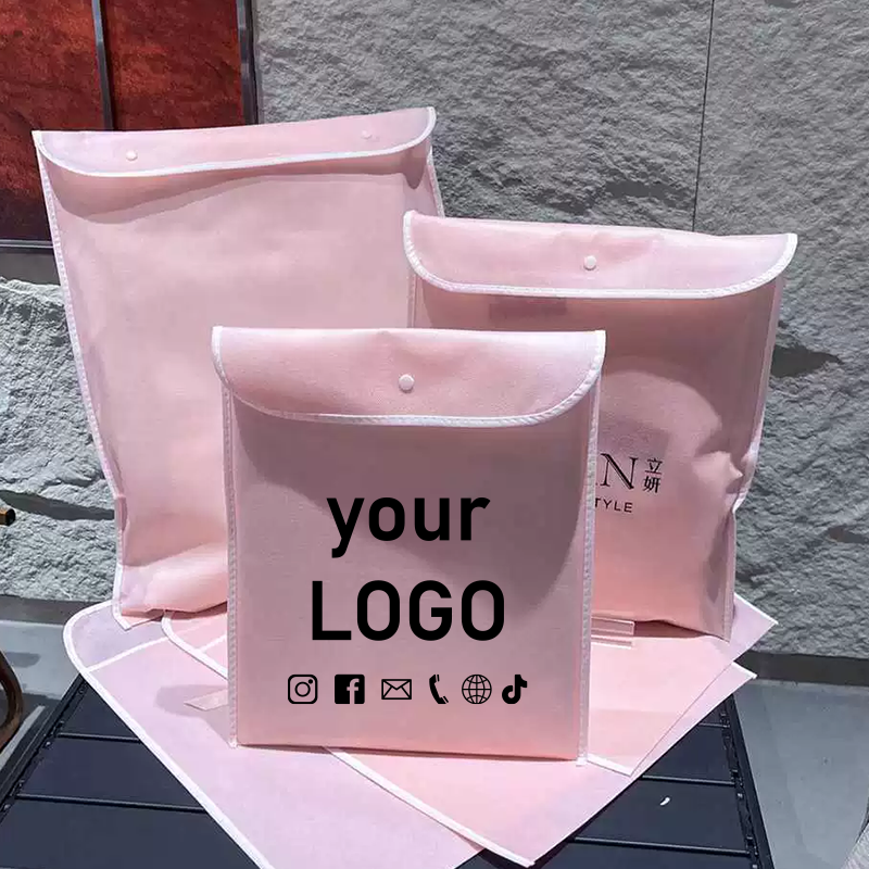 Event Party Shop - 50Pcs Non Woven Bags with Buttons