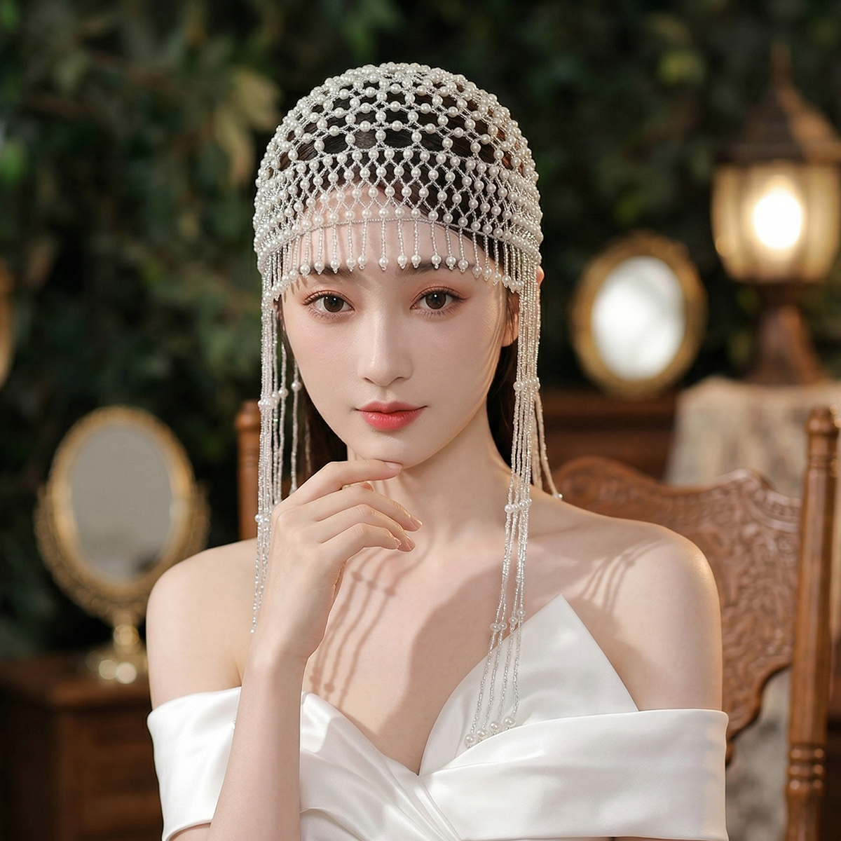 Luxury Pearls Beaded Headwrap  - مراجعة Event Suppliers وسعره