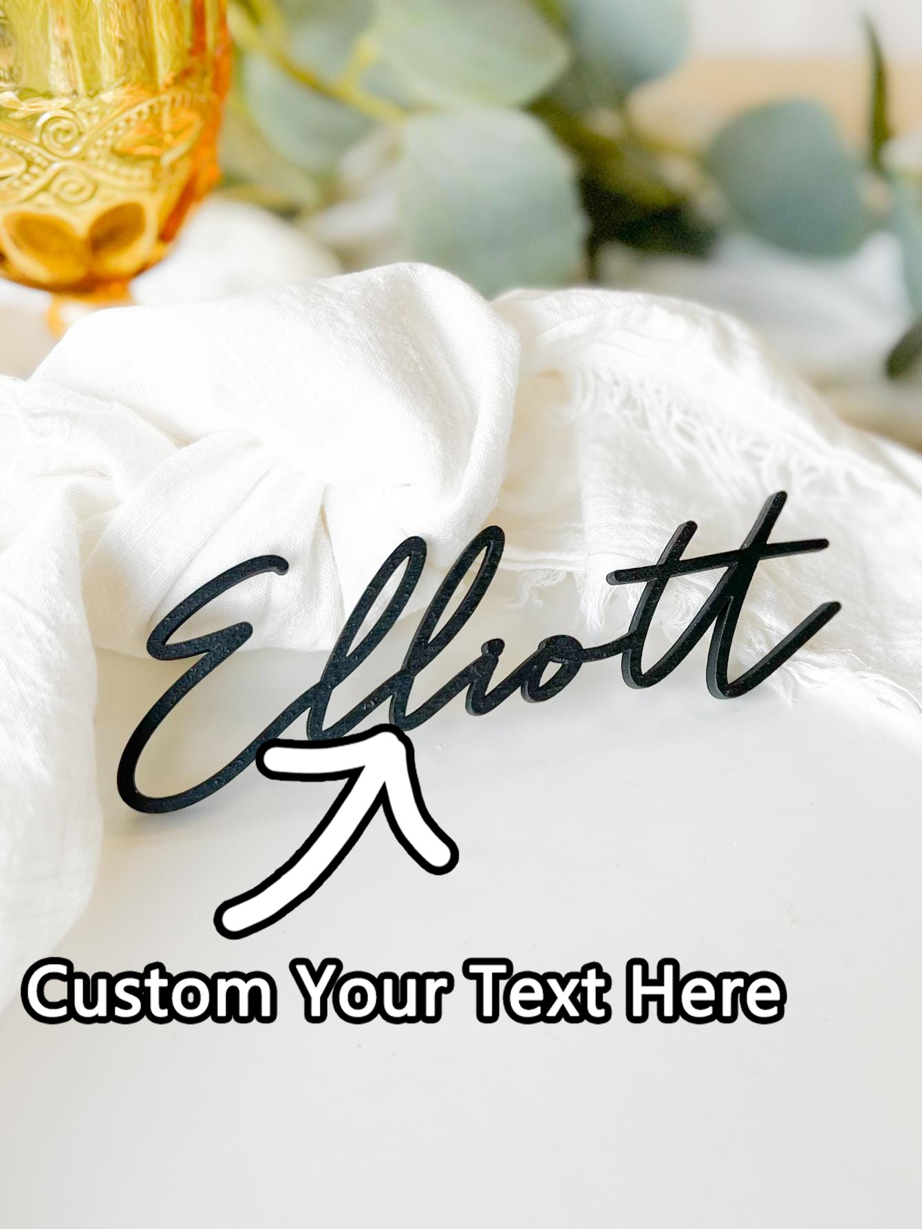 1PC Custom Seat Card - Persona - مراجعة Event & Party Supply وسعره