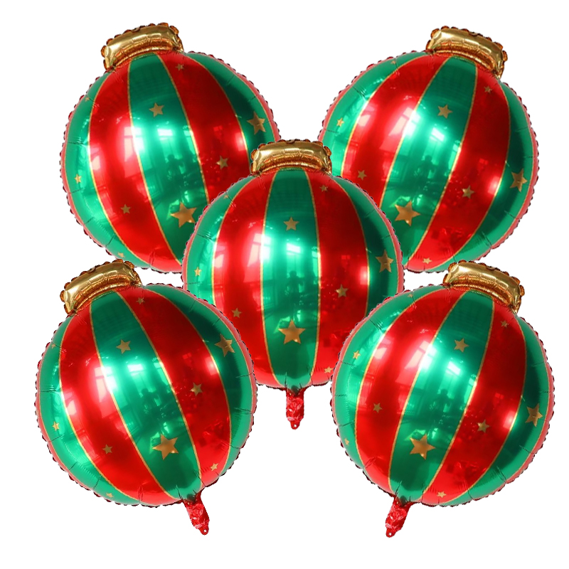 5pcs Red Green Christmas Ball  - مراجعة Party Event Supply Store وسعره