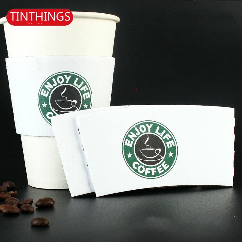 100pcs Disposable Cup sleeve C - مراجعة Party Event Supplier وسعره