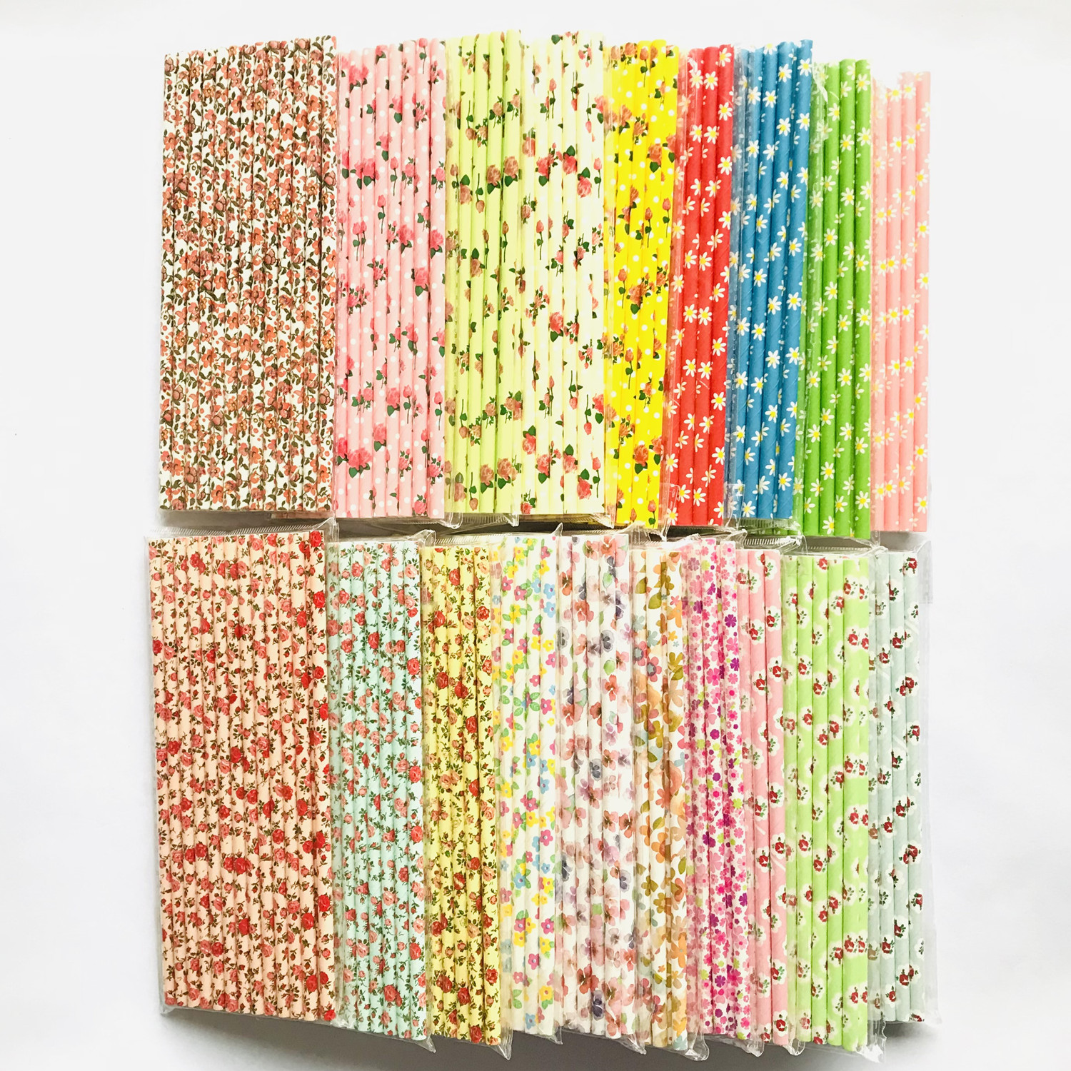 1000 Pcs Pick Your Colors Vint - مراجعة Paper Straw Color وسعره