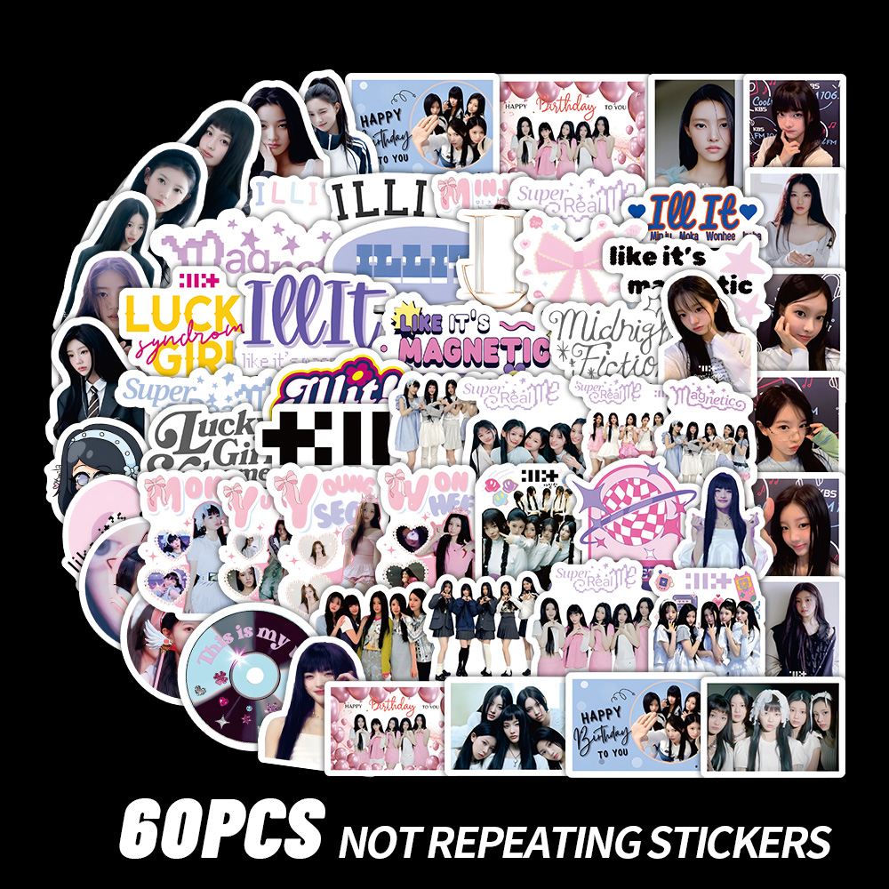 Ilt, Ill, Gllit, Illit Sticker - مراجعة Event Supplies وسعره