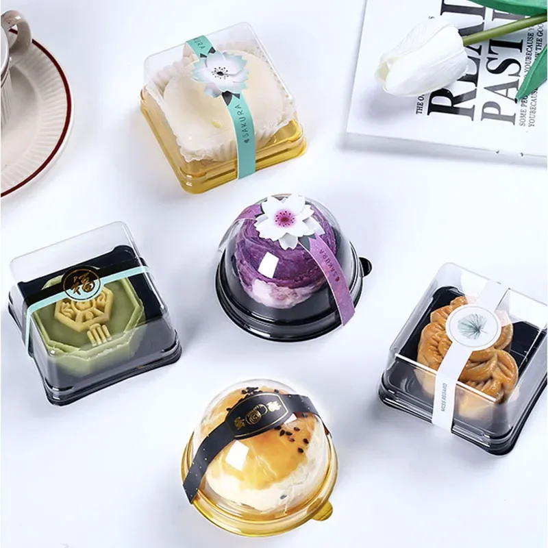 50pcs Disposible Round Egg Yol - مراجعة Event Party Box وسعره