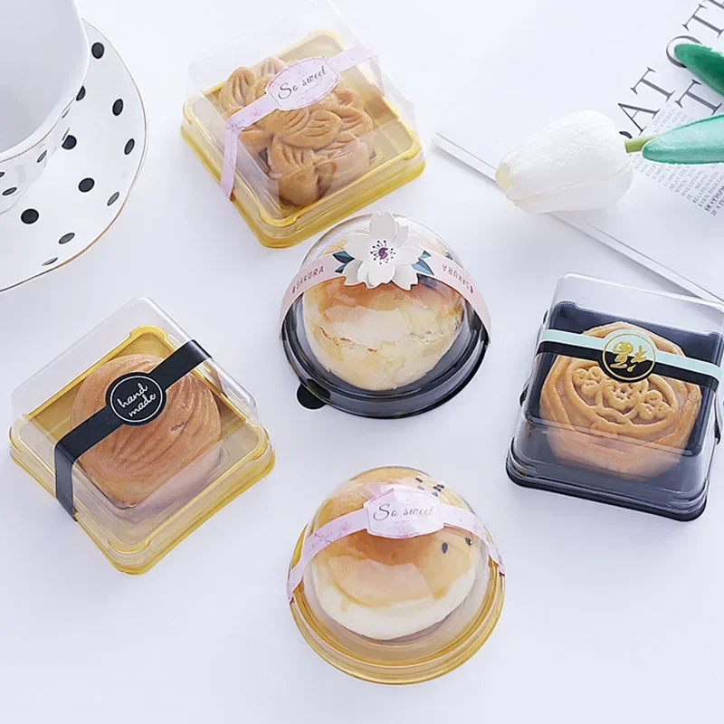 50pcs Disposible Round Egg Yol - مراجعة Event Party Box وسعره