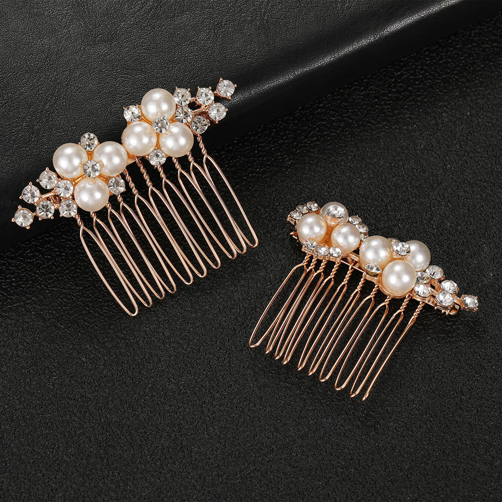 2Pcs Simple Wedding Hair Combs - مراجعة Event Suppliers وسعره