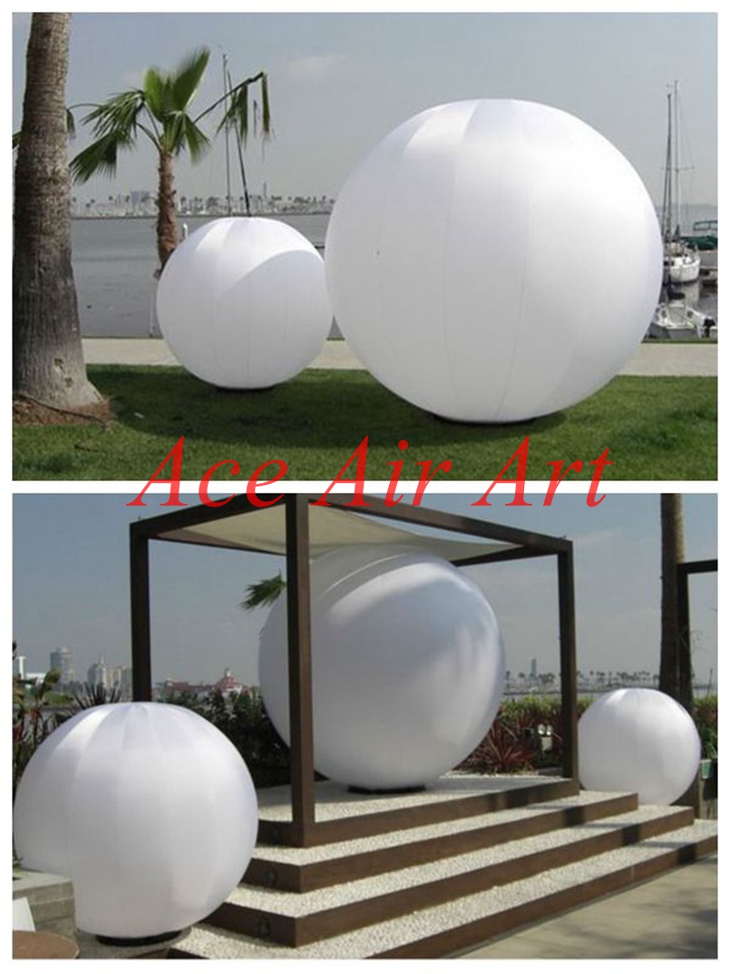 Inflatable White Round Ball, P - مراجعة Party Event Supplier وسعره