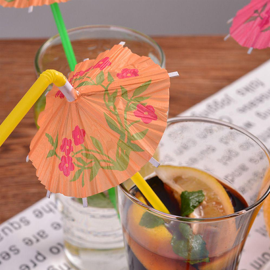 30/60pcs Colorful Drinking Str - مراجعة Paper Straw Color وسعره