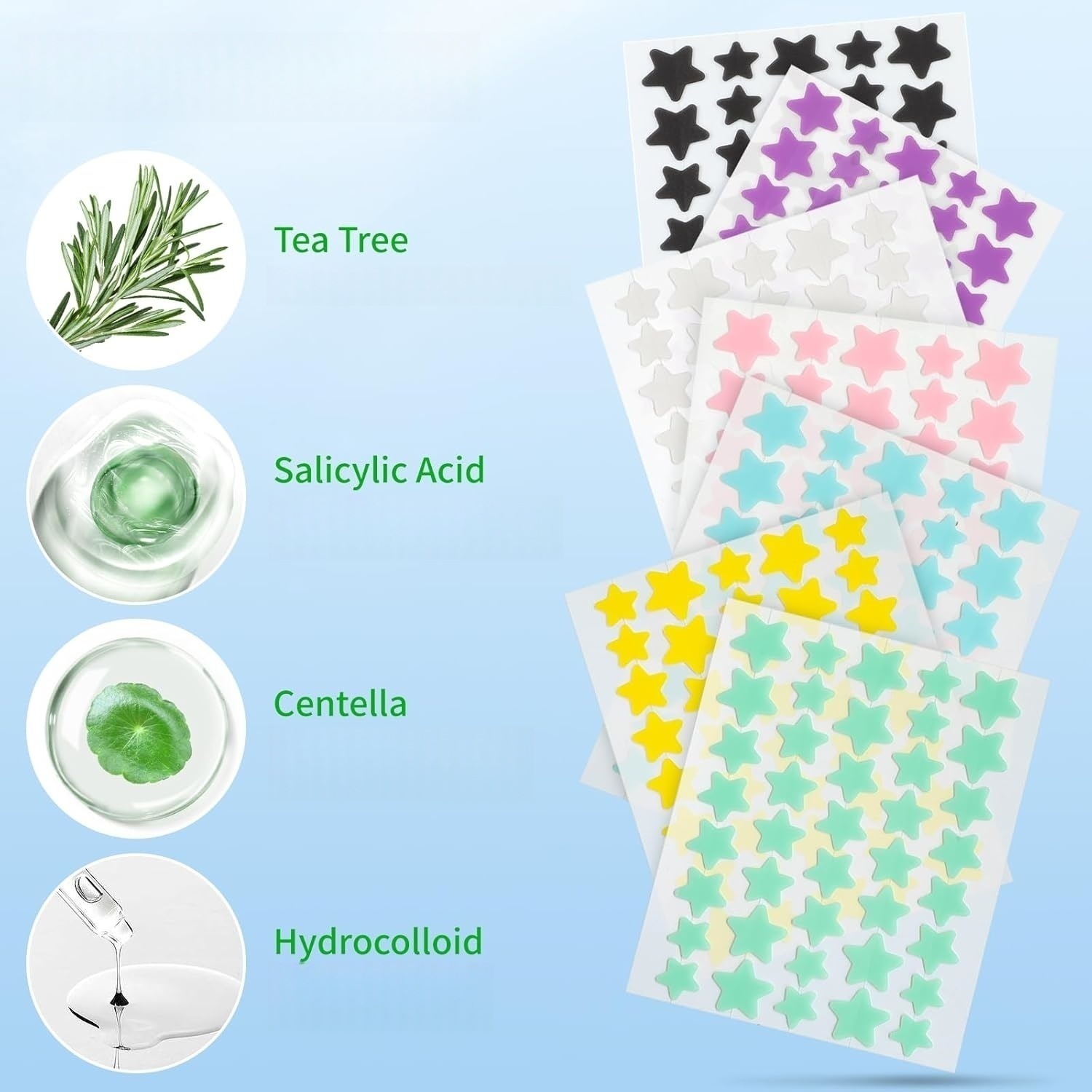 280/1120/1680PCS Hydrocolloid  - مراجعة Event & Party Supply وسعره