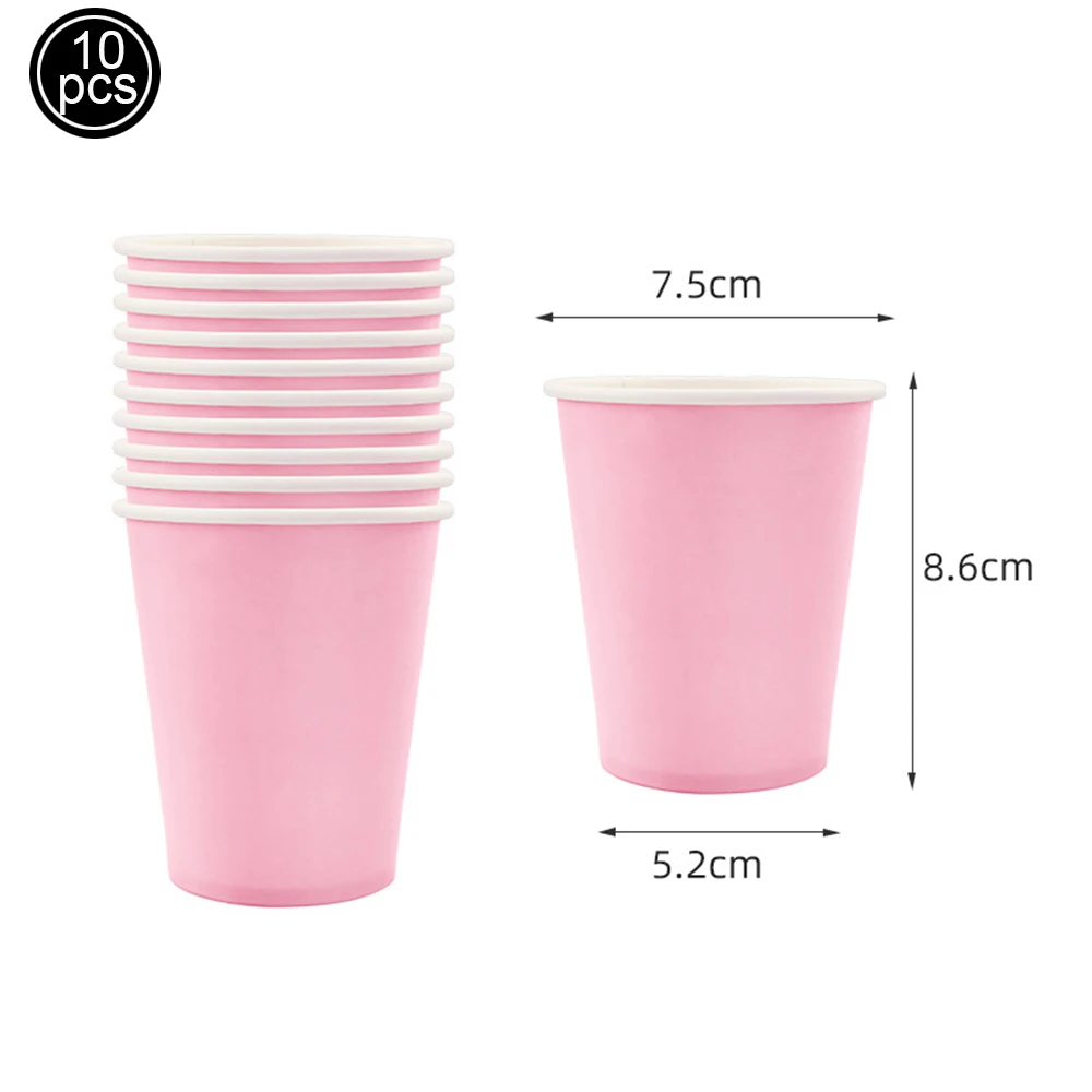 10/20/30/50pcs Solid Color Dis - مراجعة Paper Straw Color وسعره