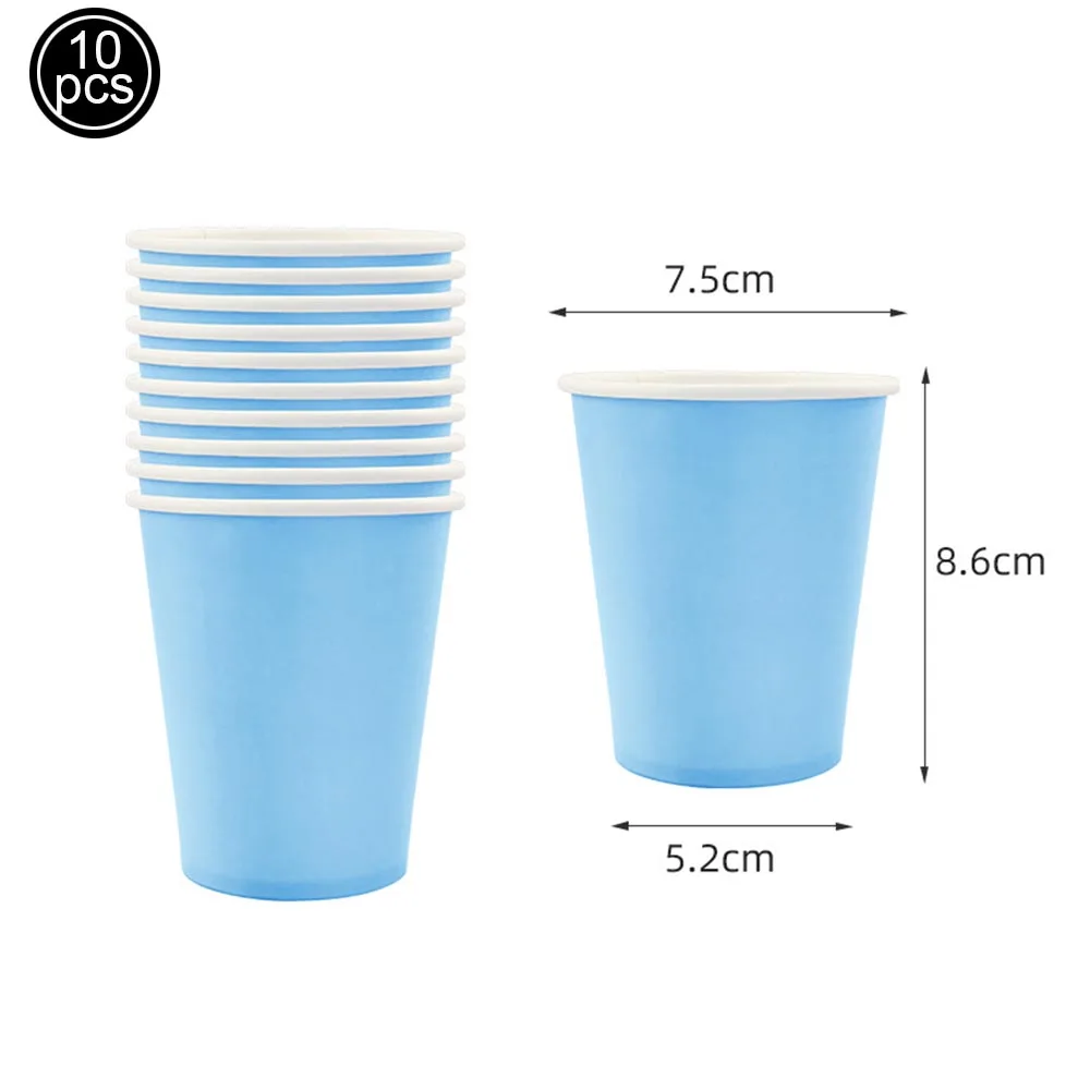 10/20/30/50pcs Solid Color Dis - مراجعة Paper Straw Color وسعره