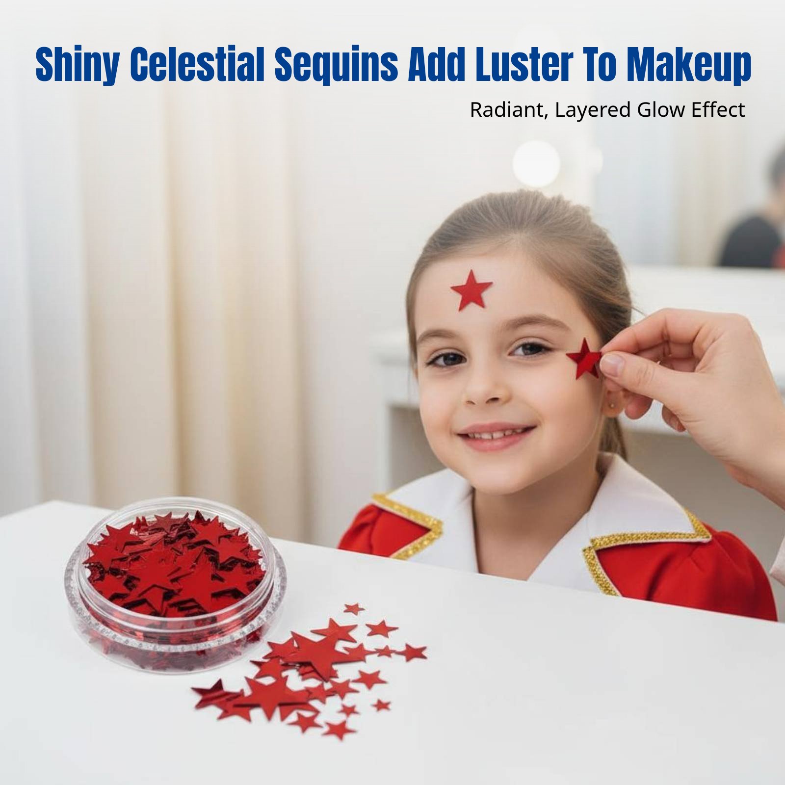 Celestial Sparkle Face Sticker - مراجعة Event & Party Supply وسعره