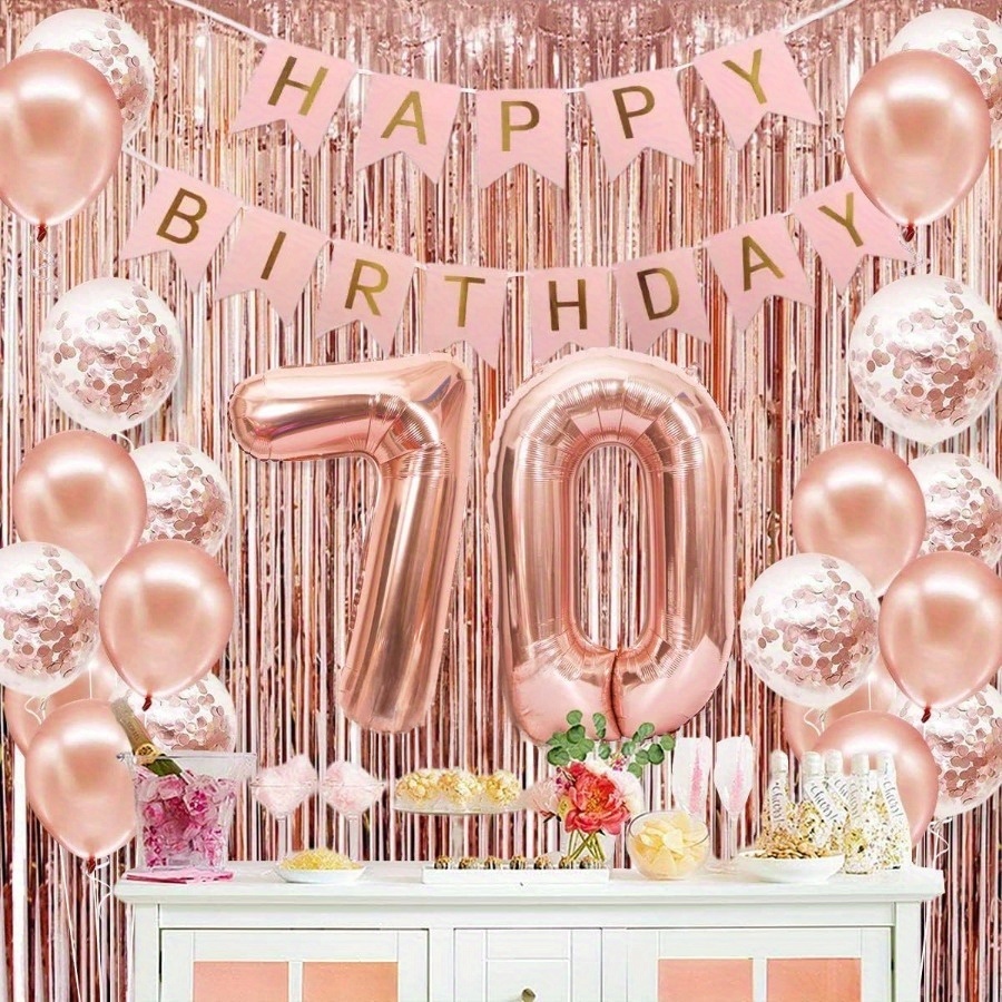 58Pc/Set 40-Inch Number Foil B - مراجعة Party Banner Gold وسعره