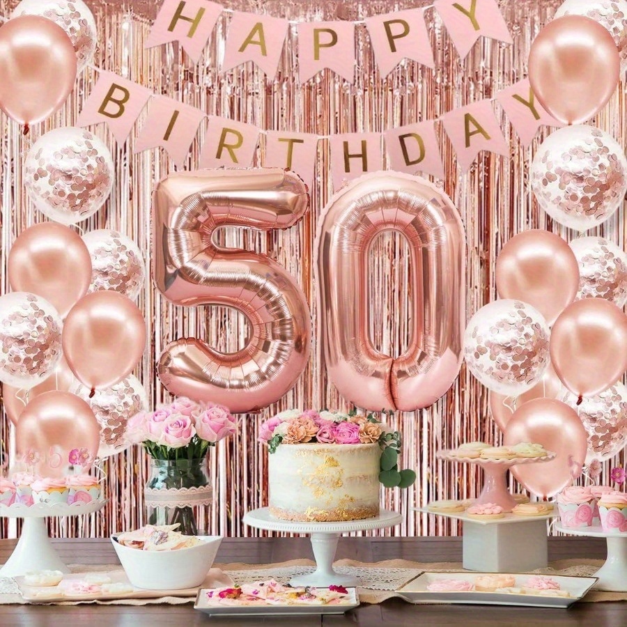 58Pc/Set 40-Inch Number Foil B - مراجعة Party Banner Gold وسعره