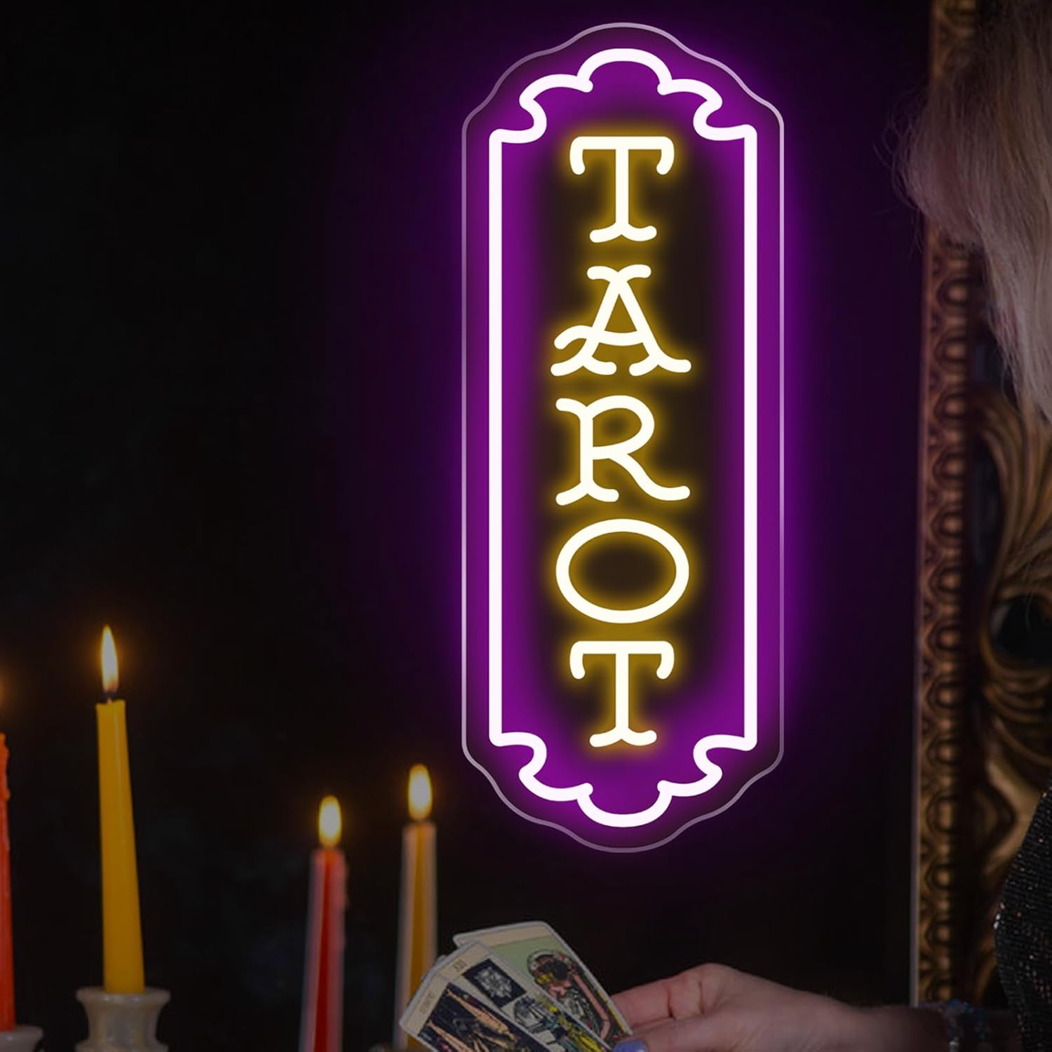 Tarot Neon Sign USB Powered My - مراجعة Neon Sign Party وسعره