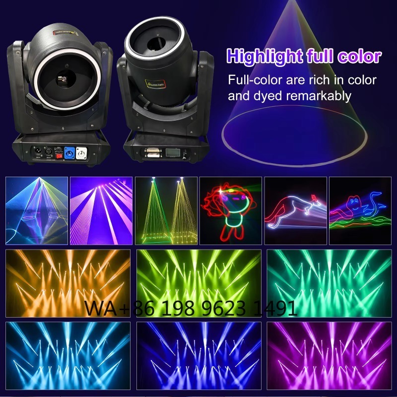 10W RGB High Brightness Moving - مراجعة Event Party Dj وسعره