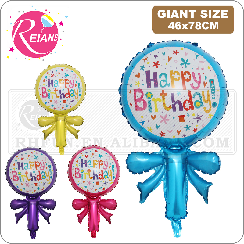 Happy Birthday Bowknot Lollipo - مراجعة Party Event Supplier وسعره