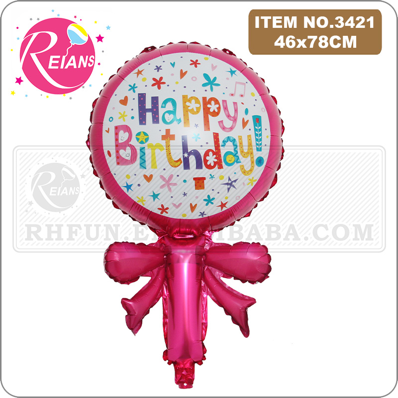 Happy Birthday Bowknot Lollipo - مراجعة Party Event Supplier وسعره