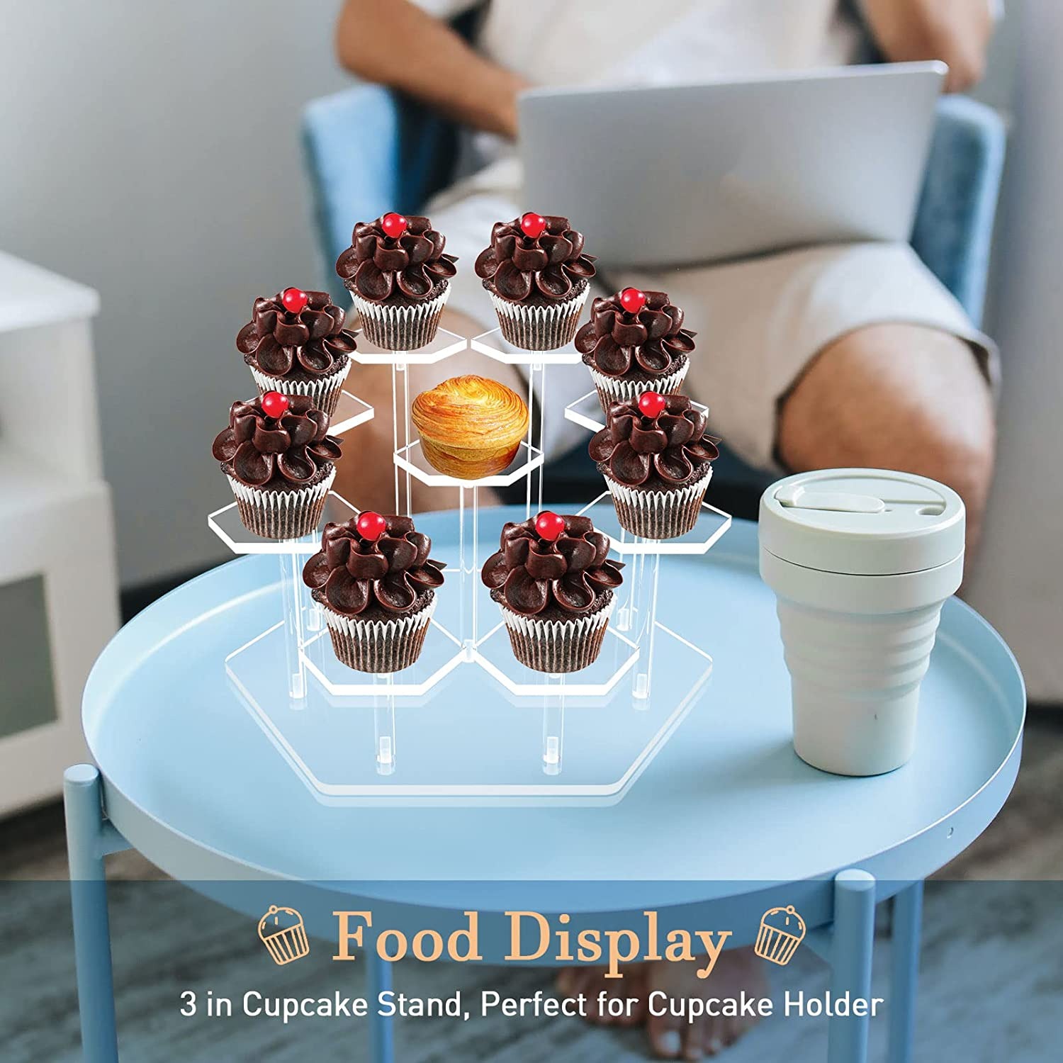 8/9 Tier Acrylic Display Stand - مراجعة Cupcake Stand Tier وسعره