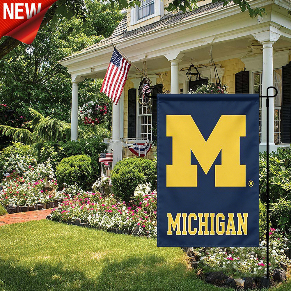 1PC, Michigan Wolverines Garde - مراجعة Party Banner Gold وسعره