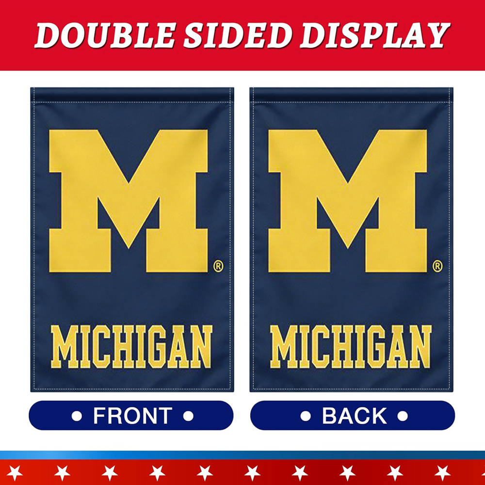 1PC, Michigan Wolverines Garde - مراجعة Party Banner Gold وسعره