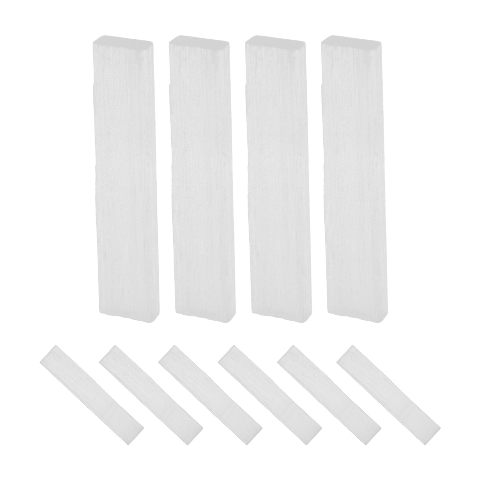 10Pcs Natural Moroccan Selenit - مراجعة Centerpiece Stick وسعره