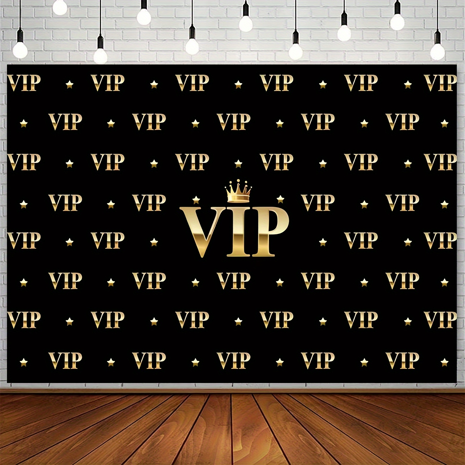 VIP Royal Crown Black Gold Tap - مراجعة Party Banner Gold وسعره