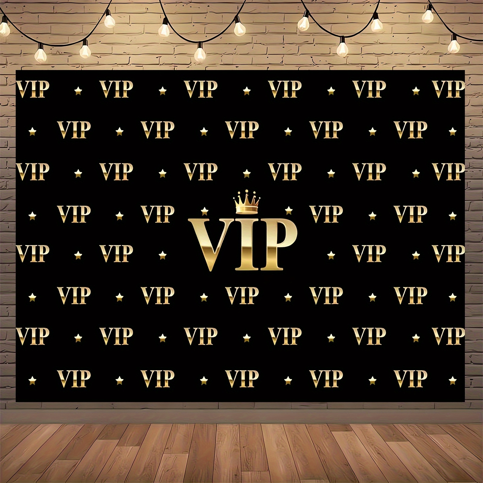 VIP Royal Crown Black Gold Tap - مراجعة Party Banner Gold وسعره