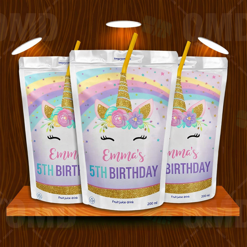 Custom Juice Pouch Label, Pers - مراجعة Party Event Supplier وسعره