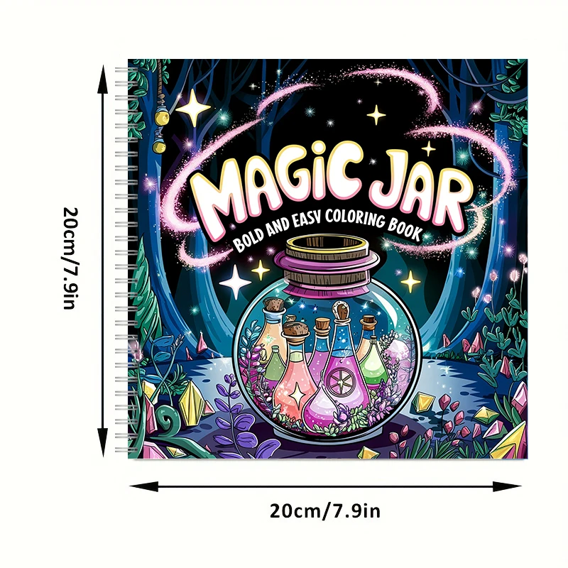 Coloring Book Magic Jar for Ad - مراجعة Event Supplies وسعره