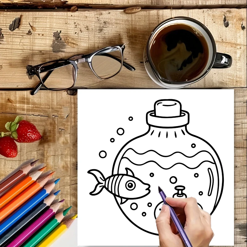 Coloring Book Magic Jar for Ad - مراجعة Event Supplies وسعره