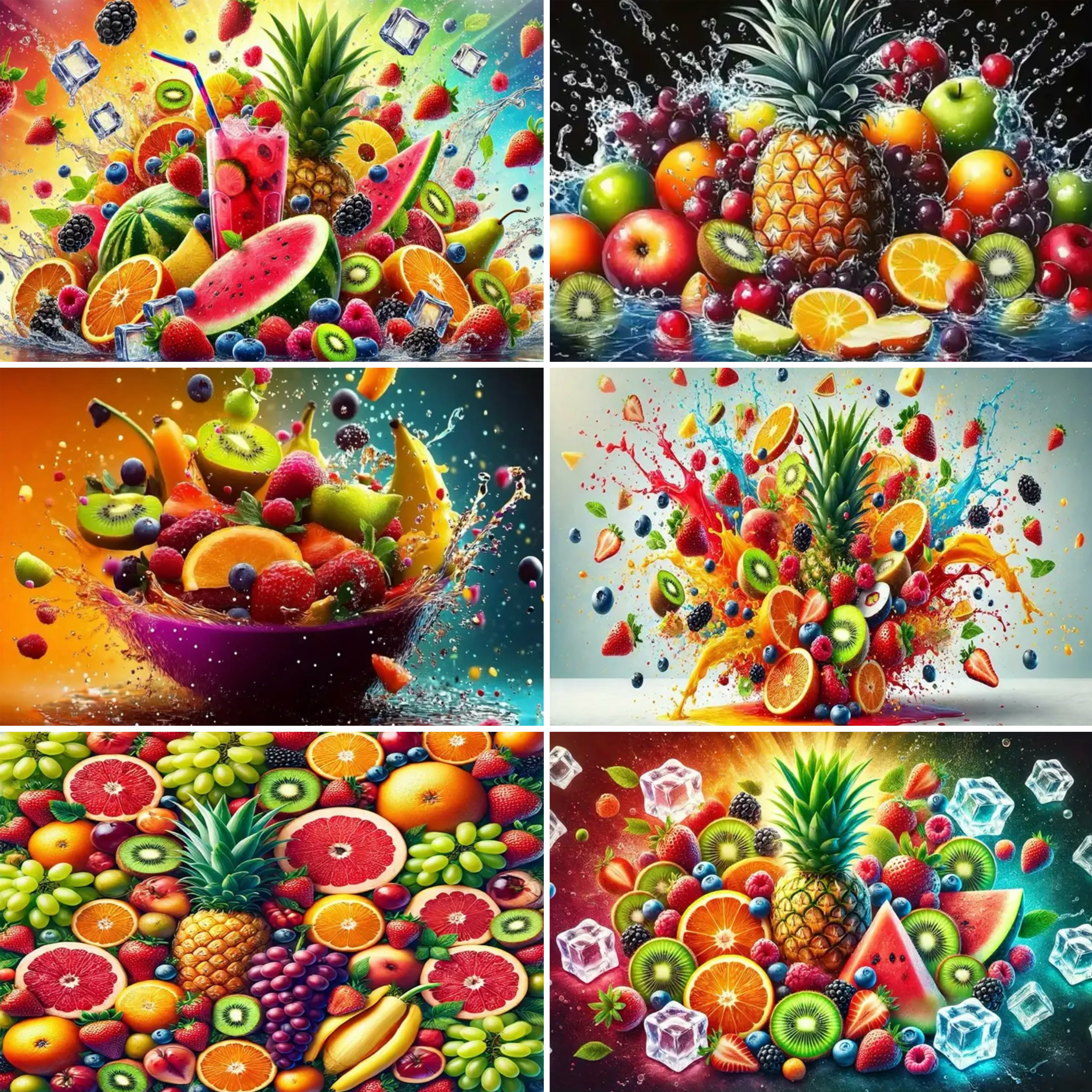 3D Colorful Fruit Party Decora - مراجعة Party Event Supply Store وسعره