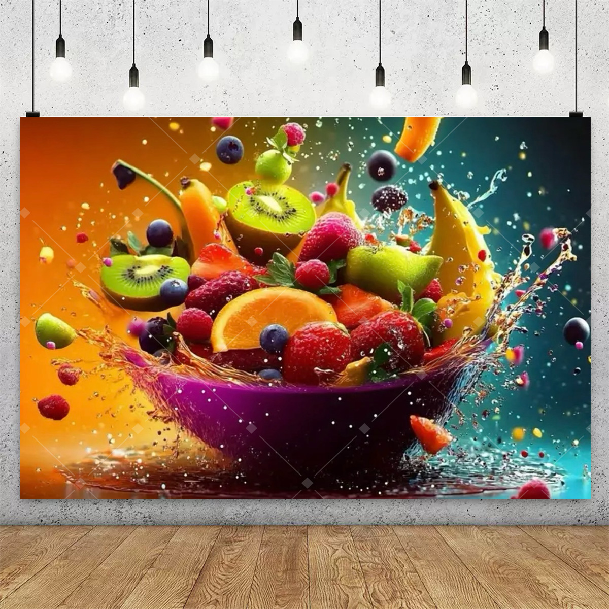 3D Colorful Fruit Party Decora - مراجعة Party Event Supply Store وسعره