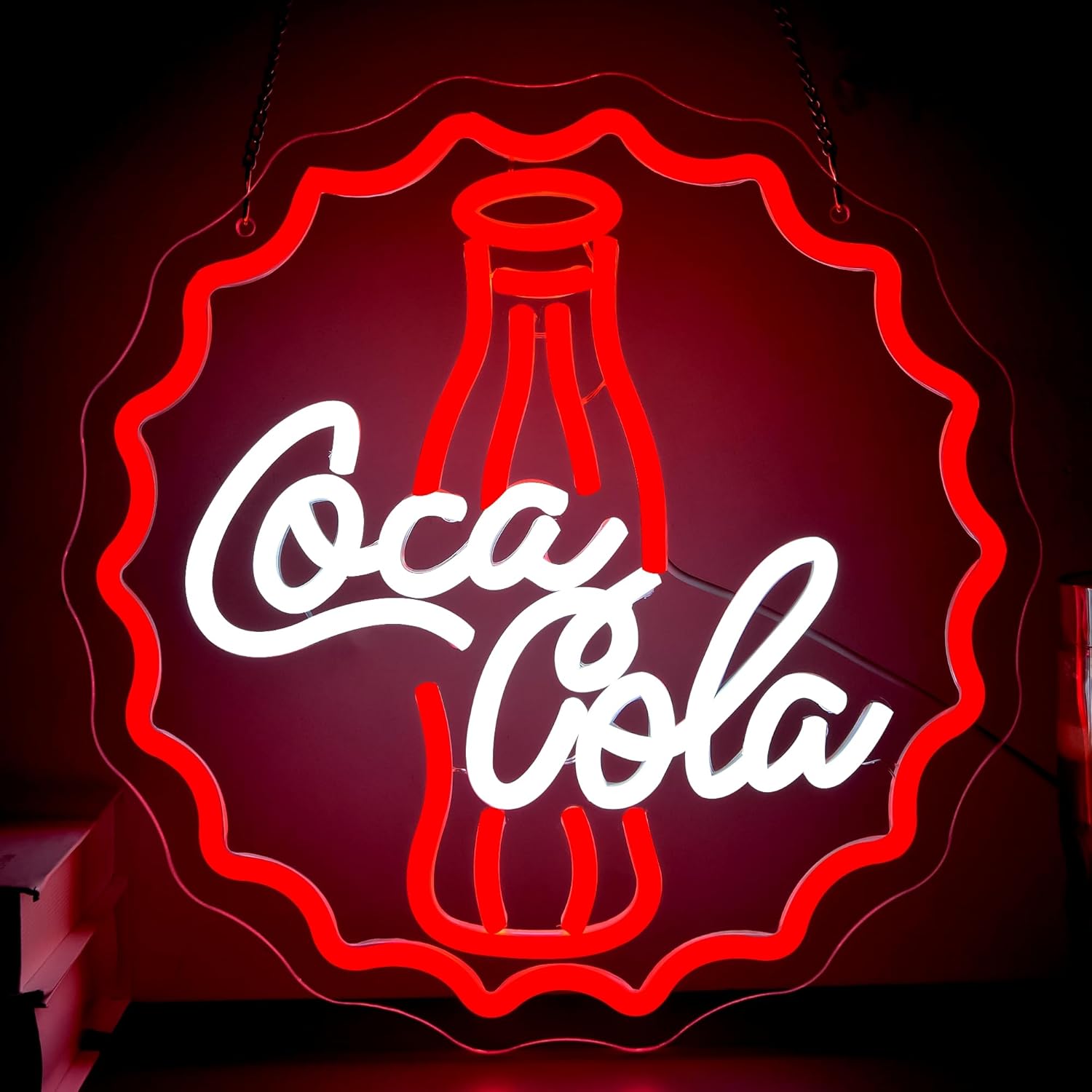 Cola Neon Sign Art Wall Light  - مراجعة Neon Sign Party وسعره