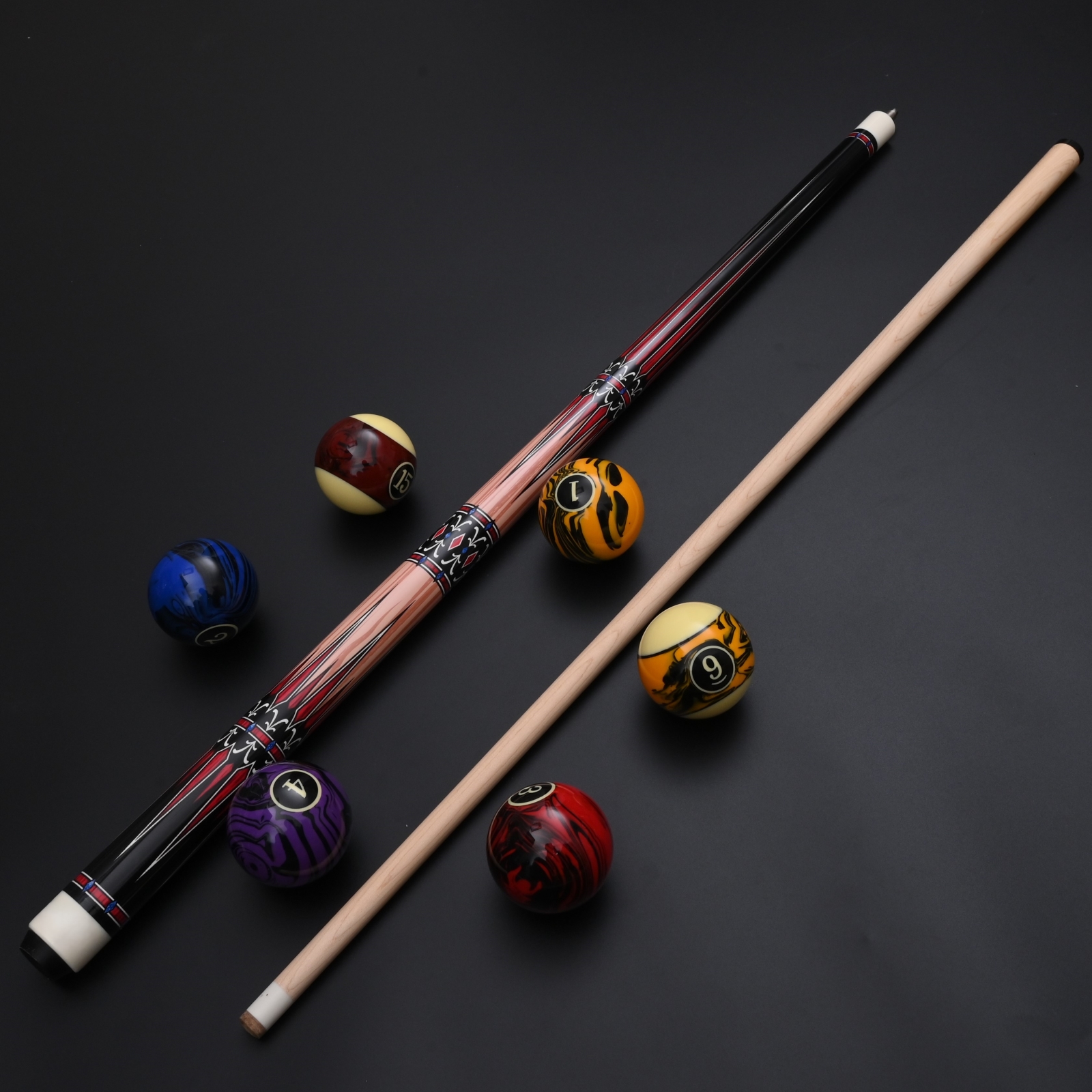 57 Inch 13mm Maple Pool Cue St - مراجعة Centerpiece Stick وسعره