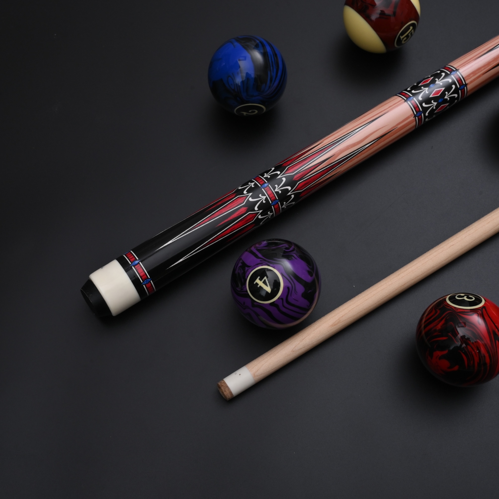 57 Inch 13mm Maple Pool Cue St - مراجعة Centerpiece Stick وسعره