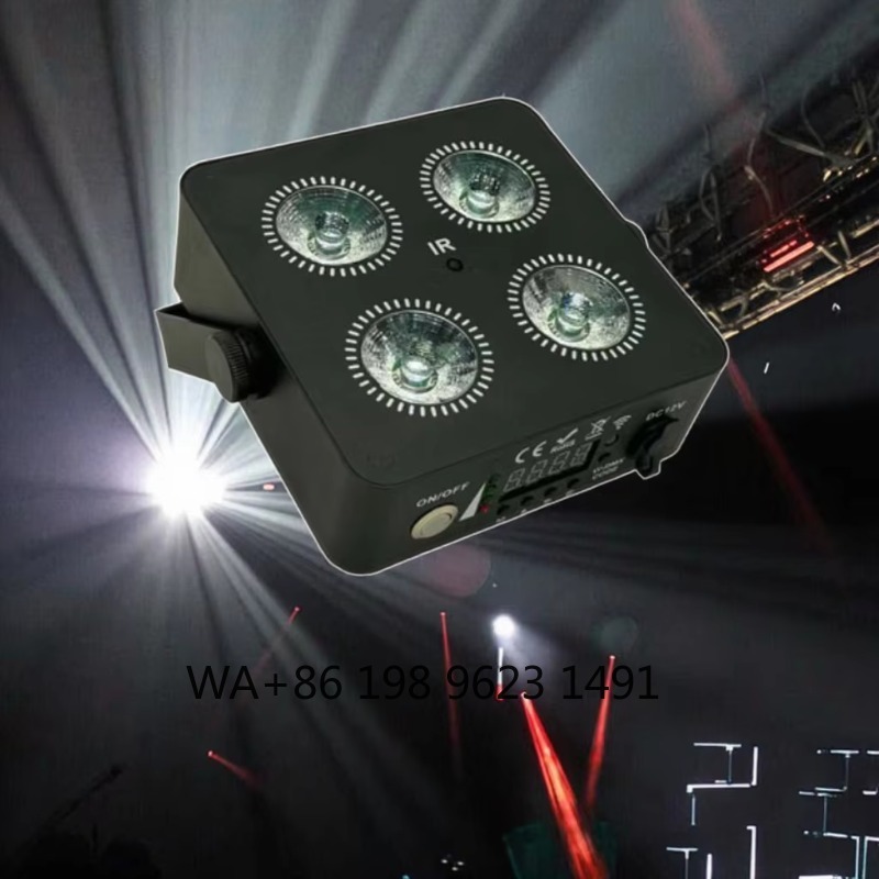 4X18W Flat Mini LED Par Light  - مراجعة Event Party Dj وسعره
