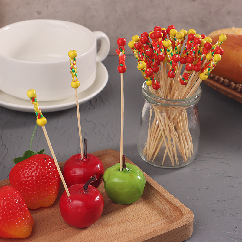 100Pcs/Pack Creative Fruit For - مراجعة Centerpiece Stick وسعره