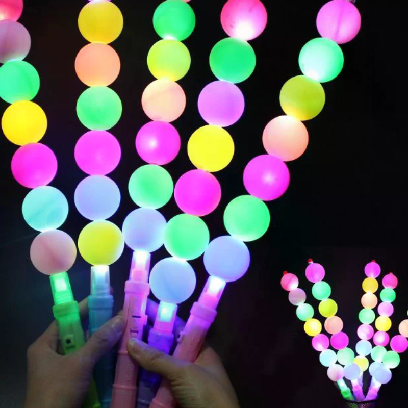 LED Glowing Stick, Colorful Su - مراجعة Cotton Candy Cone وسعره