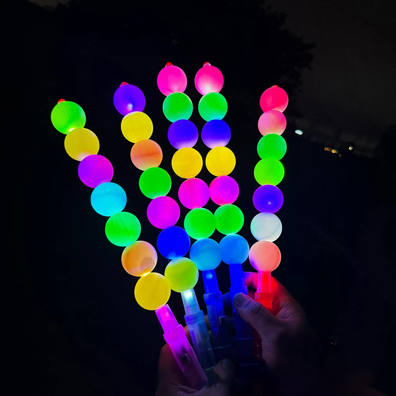 LED Glowing Stick, Colorful Su - مراجعة Cotton Candy Cone وسعره