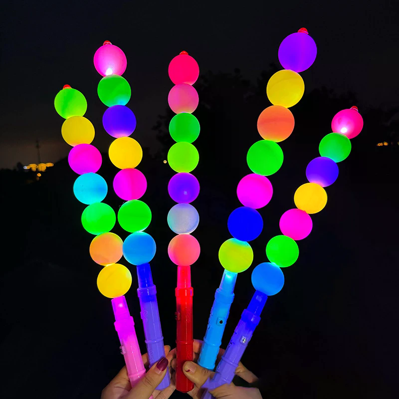 LED Glowing Stick, Colorful Su - مراجعة Cotton Candy Cone وسعره