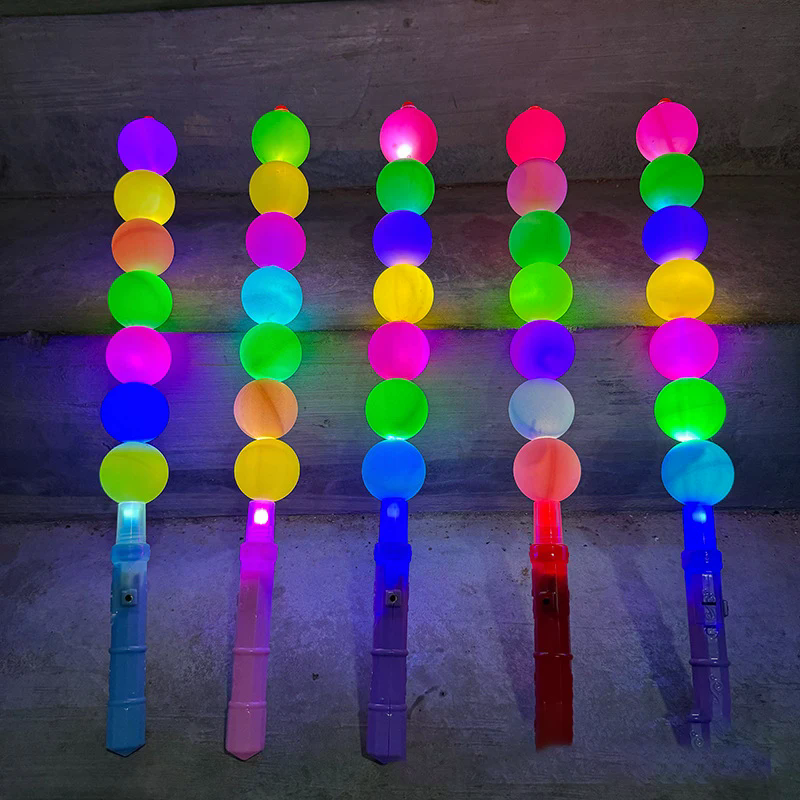 LED Glowing Stick, Colorful Su - مراجعة Cotton Candy Cone وسعره
