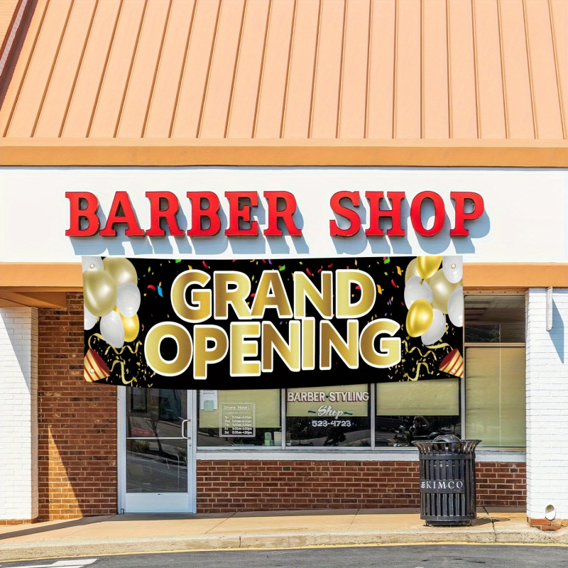 VIKAMA Grand Opening Banner, N - مراجعة Party Event Supply Store وسعره