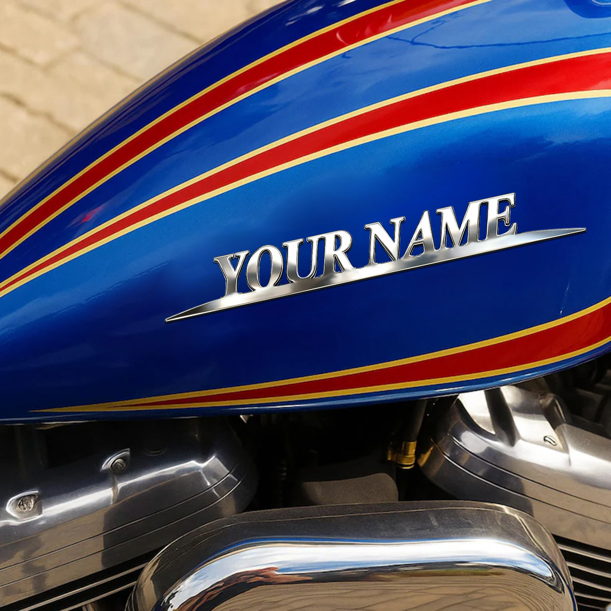 Metal Trendy YOUR NAME Sticker - مراجعة Event Suppliers وسعره