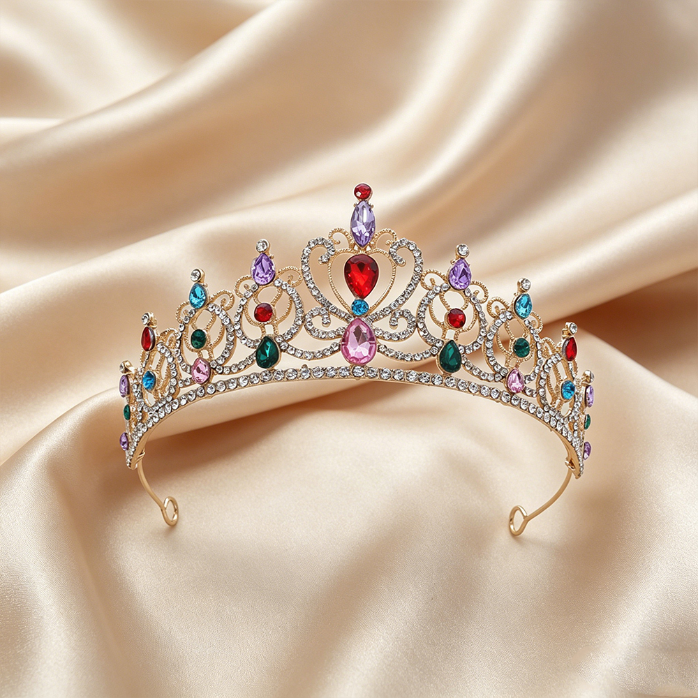 Luxury Vintage Gold Tiara Crow - مراجعة Event & Party Supply وسعره