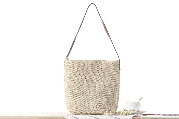Straw Shoulder Woven Beach Sol - مراجعة Paper Straw Color وسعره