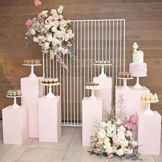 Dessert Table Cake Stand Birth - مراجعة Dessert Table Backdrop وسعره
