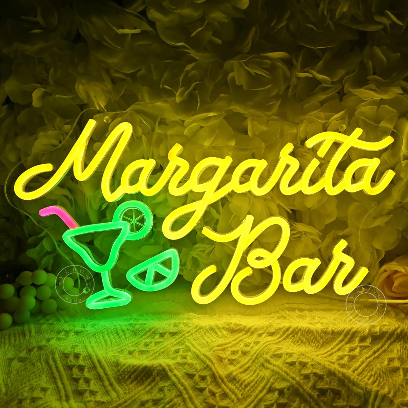Margarita Bar Neon Sign Dimmab - مراجعة Neon Sign Party وسعره