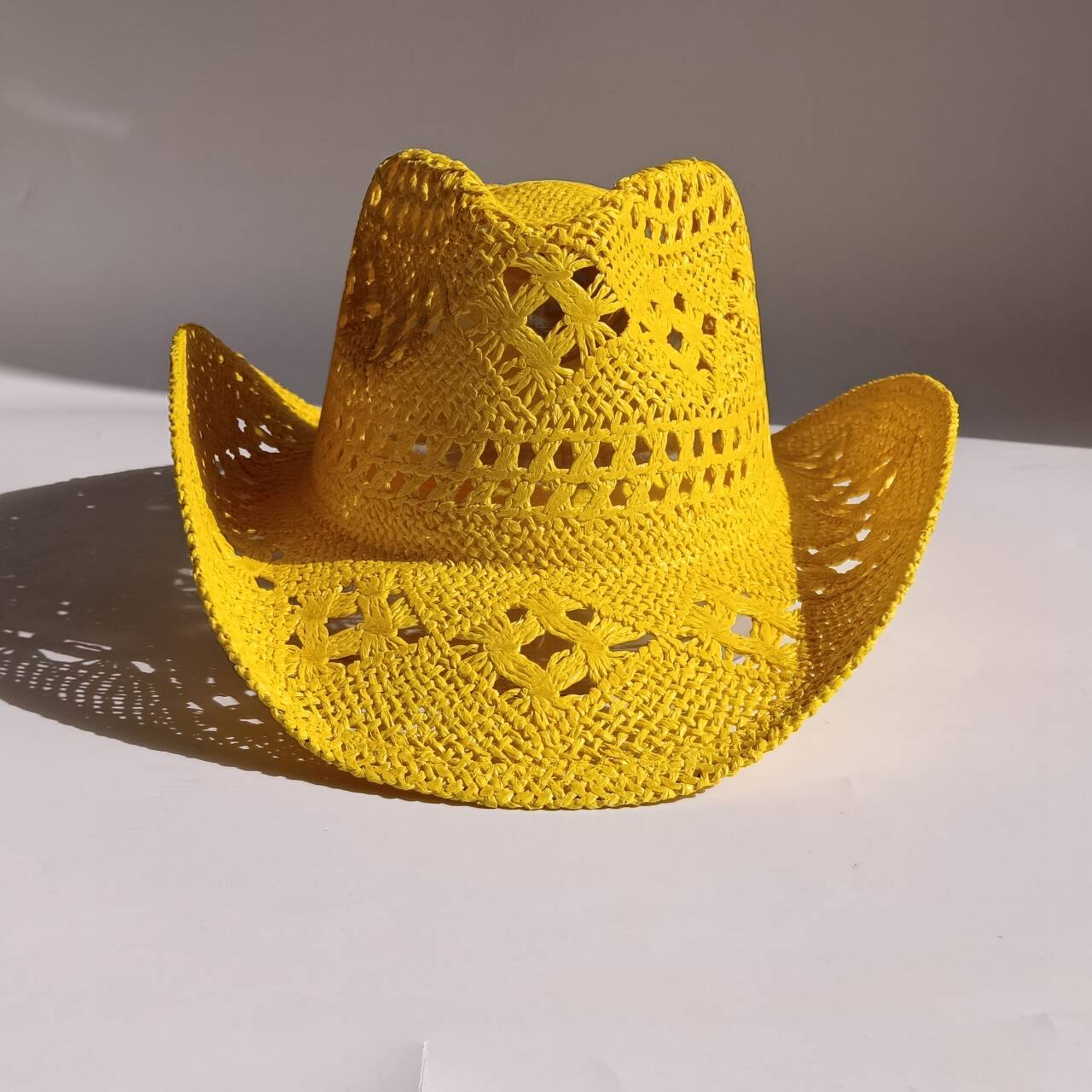 Cowboy Straw Hat new color Han - مراجعة Paper Straw Color وسعره